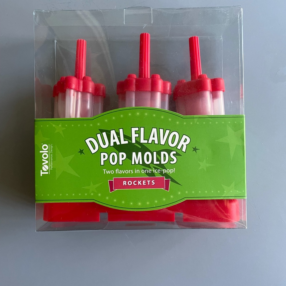 NIB Tovolo Dual Flavor Rocket Molds Set of 3